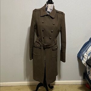 BCBG MAXAZRIA Brown Coat